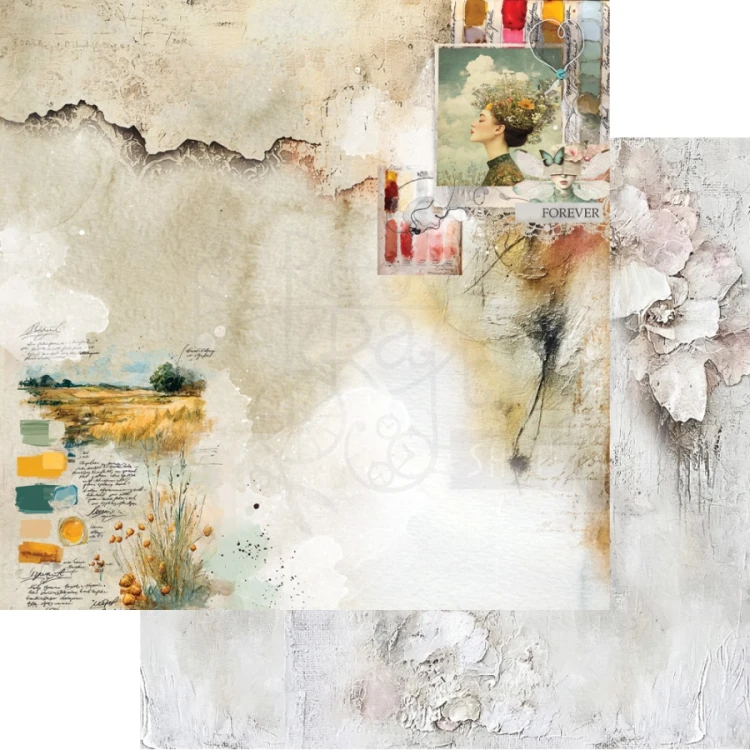 Zestaw papierów do scrapbookingu 20x20 Art -AA-ART-08 Alchemy of Art