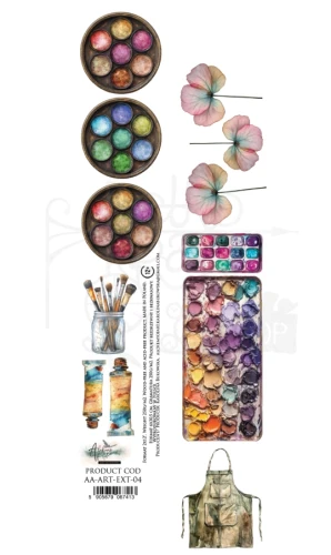 Pasek 5x30 dodatki do samodzielnego wycięcia Art - Farby AA-ART-EXT-04 Alchemy of Art
