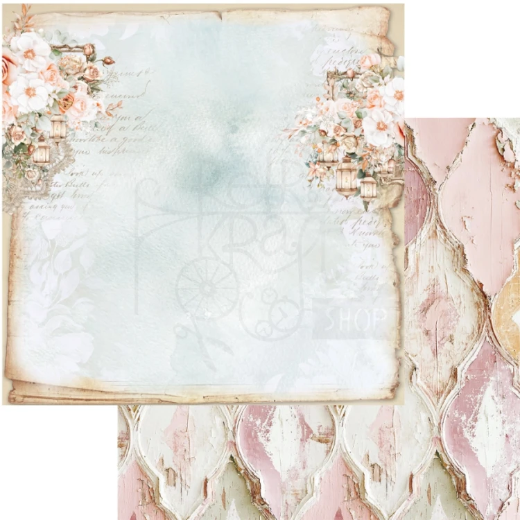 Zestaw papierów do scrapbookingu 30x30 Romantic Boho AA-RB-07 Alchemy of Art
