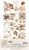Zestaw papierów 15x30 dodatki do samodzielnego wycięcia Romantic Boho -AA-RB-10 Alchemy of Art
