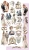 Zestaw papierów 15x30 dodatki do samodzielnego wycięcia Romantic Boho -AA-RB-10 Alchemy of Art