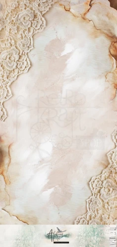 Materiał Fabric Okładka 32x70cm Romantic Boho - Tło koronka AA-RB-FABRIC-03 Alchemy of Art