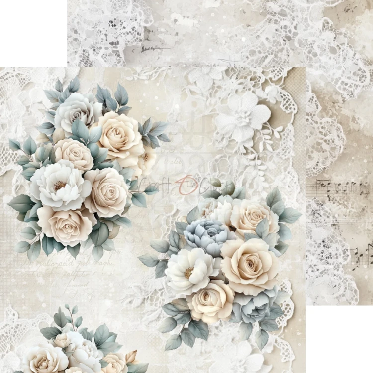 Zestaw papierów do scrapbookingu 20x20 Lifetime Loving You CC-C82-LLY-07 Craft O'Clock