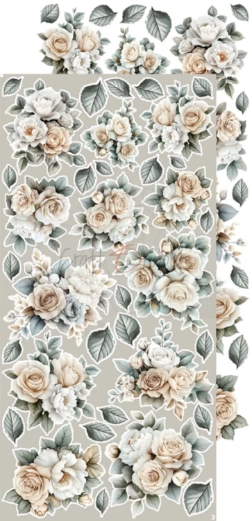Zestaw dodatków 15x30 Lifetime Loving You - Flowers &amp; More CC-C82-LLY-11 Craft O'Clock