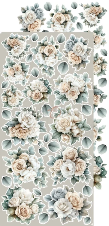 Zestaw dodatków 15x30 Lifetime Loving You - Flowers &amp; More CC-C82-LLY-11 Craft O'Clock