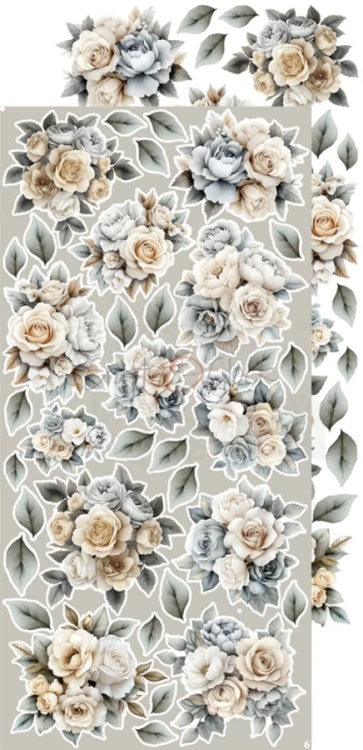 Zestaw dodatków 15x30 Lifetime Loving You - Flowers &amp; More CC-C82-LLY-11 Craft O'Clock