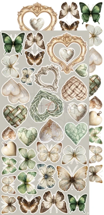 Zestaw dodatków 15x30 Lifetime Loving You - Flowers &amp; More CC-C82-LLY-11 Craft O'Clock