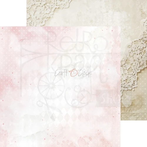 Zestaw papierów do scrapbookingu 20x20 Babygirl Universe - Basic CC-C83-BGU-08 Craft O'Clock