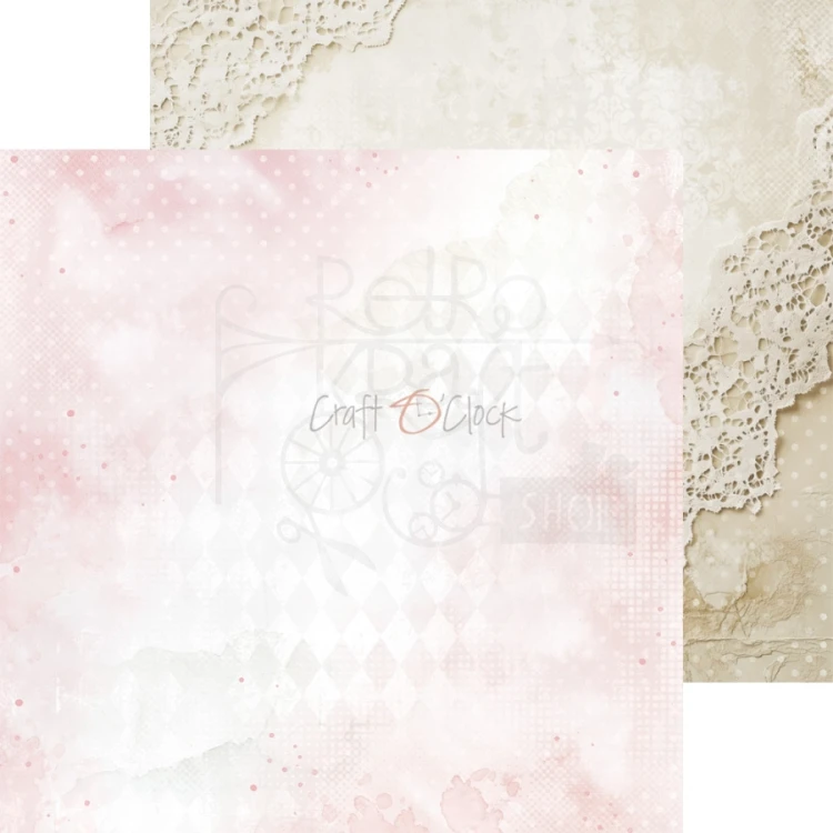 Zestaw papierów do scrapbookingu 20x20 Babygirl Universe - Basic CC-C83-BGU-08 Craft O'Clock