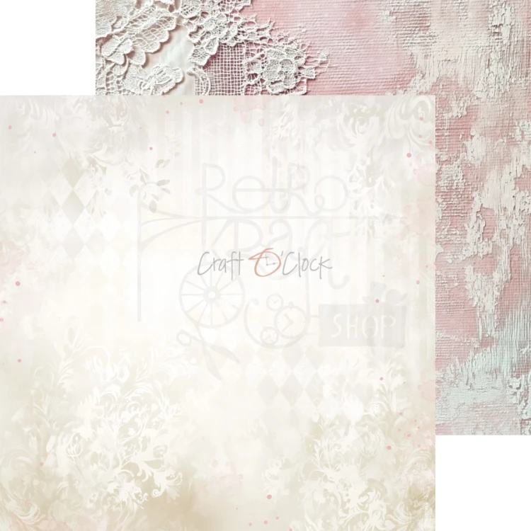 Zestaw papierów do scrapbookingu 20x20 Babygirl Universe - Basic CC-C83-BGU-08 Craft O'Clock