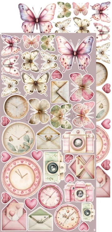 Zestaw dodatków 15x30 Babygirl Universe - Babygirl CC-C83-BGU-12 Craft O'Clock