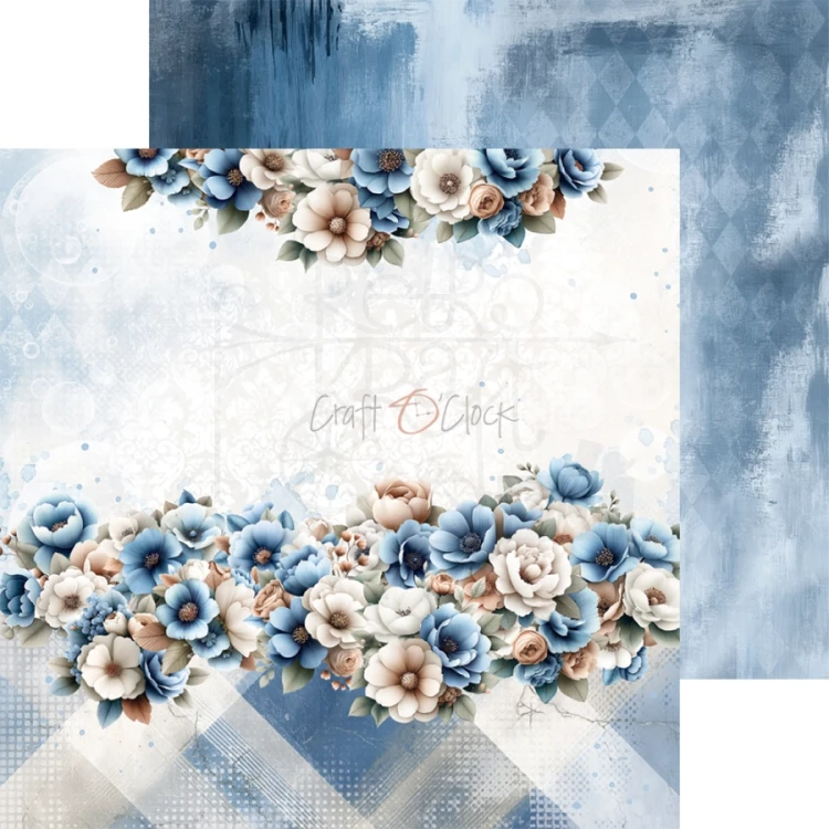 Zestaw papierów do scrapbookingu 20x20 Babyboy Universe CC-C84-BBU-07 Craft O'Clock