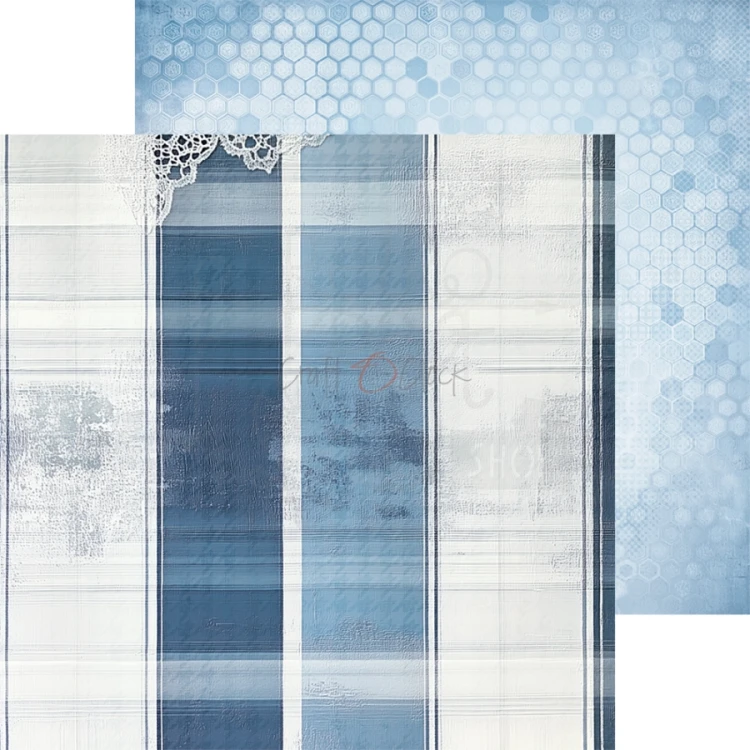 Zestaw papierów do scrapbookingu 20x20 Babyboy Universe - Basic CC-C84-BBU-08 Craft O'Clock