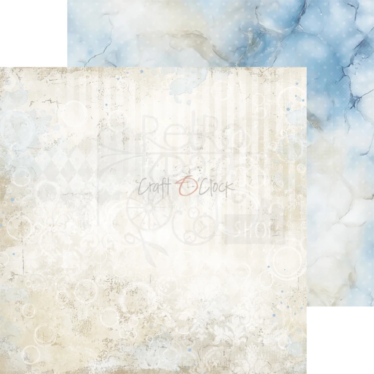 Zestaw papierów do scrapbookingu 20x20 Babyboy Universe - Basic CC-C84-BBU-08 Craft O'Clock