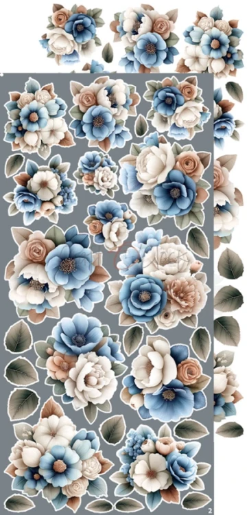 Zestaw dodatków 15x30 Babyboy Universe - Flowers &amp; More CC-C84-BBU-11 Craft O'Clock
