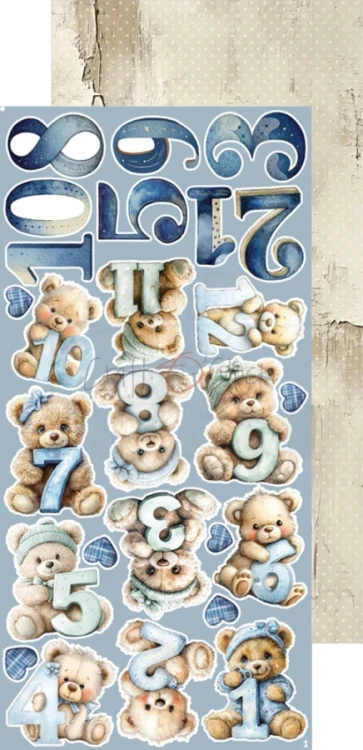 Zestaw dodatków 15x30 Babyboy Universe - Baby Boy CC-C84-BBU-12 Craft O'Clock