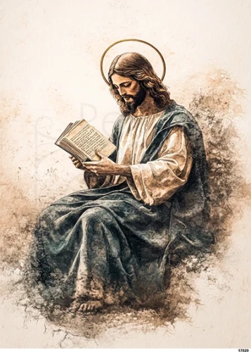 Papier ryżowy do decoupage A5 Jezus 17829