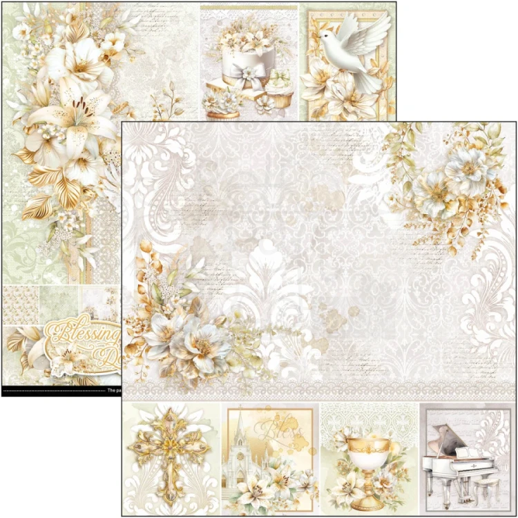 Zestaw papierów do scrapbookingu 30x30 Blessing Day CBPM086 Ciao Bella
