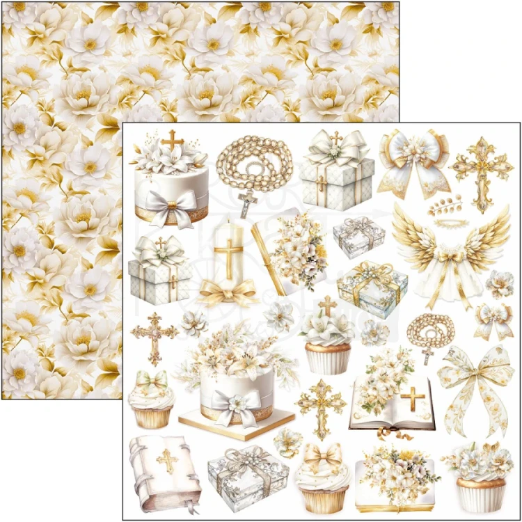 Zestaw papierów do scrapbookingu 30x30 Blessing Day CBPM086 Ciao Bella