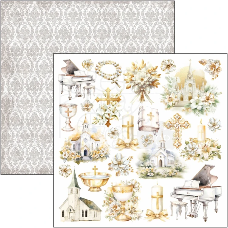 Zestaw papierów do scrapbookingu 30x30 Blessing Day CBPM086 Ciao Bella