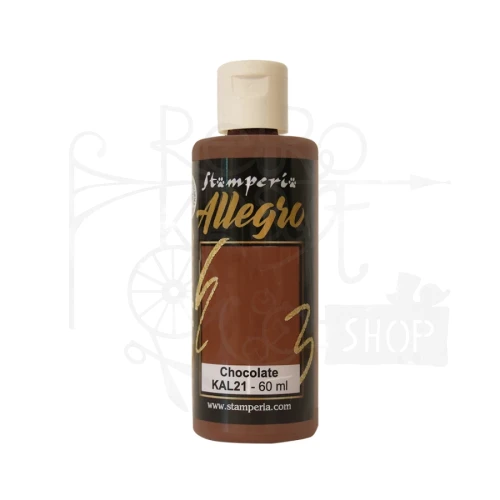 Farba akrylowa Allegro Czekoladowy 60ml KAL21 Stamperia