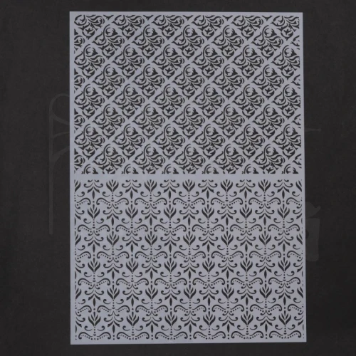 Szablon maska A4 Tło - ornamenty LBS080 LaBlanche