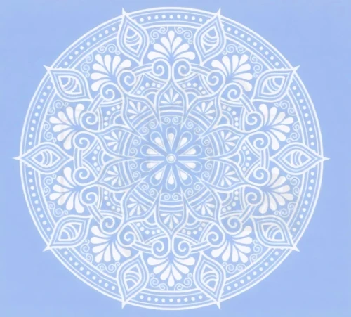 Szablon maska do sitodruku 20x23 samoprzylepny - Mandala LBS082 LaBlanche