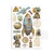 Papier washi A5 A New Beginning SBW31 Stamperia