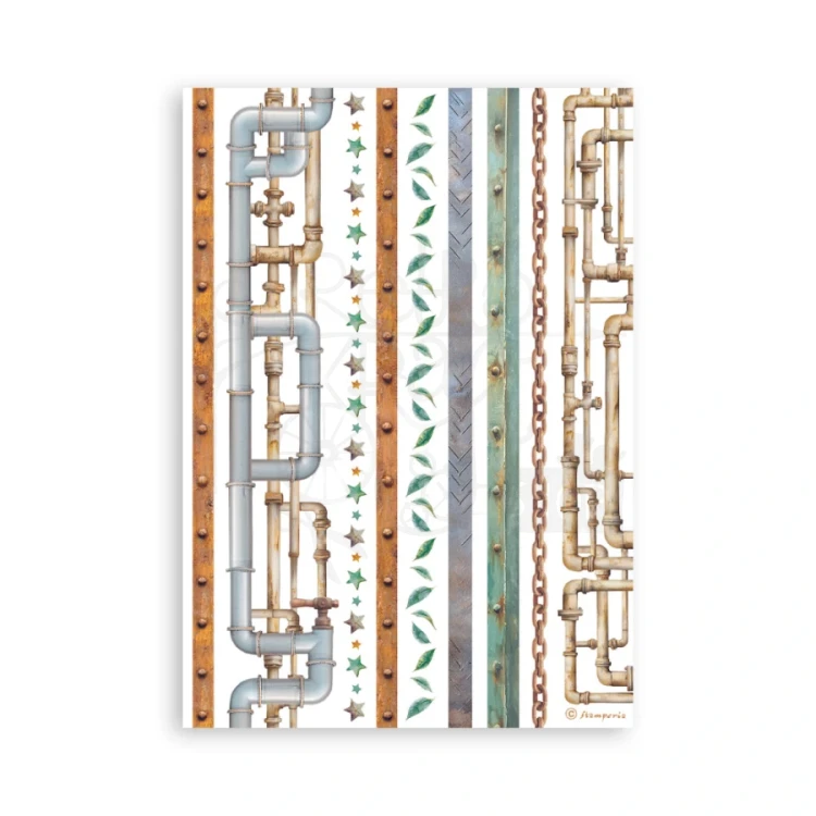 Papier washi A5 A New Beginning SBW31 Stamperia