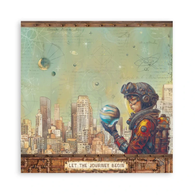 Zestaw papierów jednostronnych do scrapbookingu 20x20 A New Beginning 22 arkusze SBBSXB23 Stamperia
