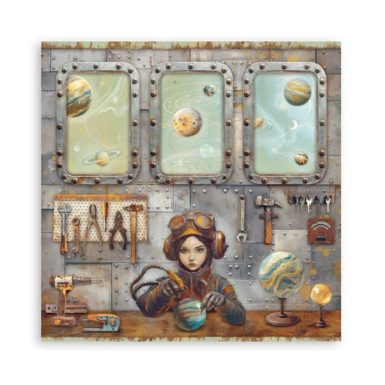 Zestaw papierów jednostronnych do scrapbookingu 20x20 A New Beginning 22 arkusze SBBSXB23 Stamperia