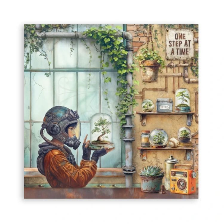 Zestaw papierów jednostronnych do scrapbookingu 20x20 A New Beginning 22 arkusze SBBSXB23 Stamperia