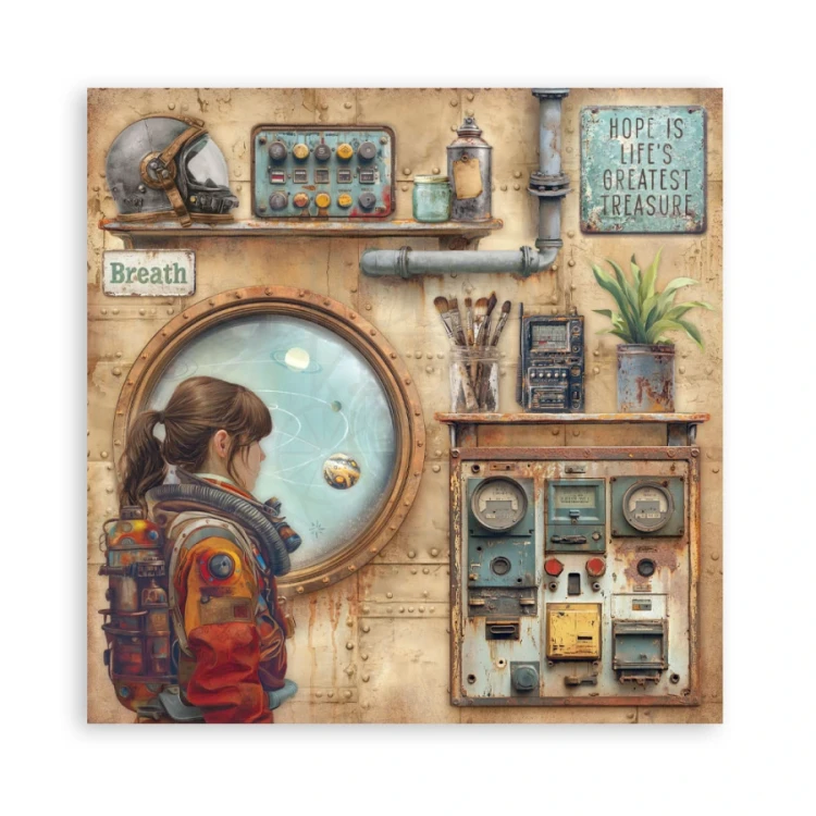 Zestaw papierów jednostronnych do scrapbookingu 20x20 A New Beginning 22 arkusze SBBSXB23 Stamperia