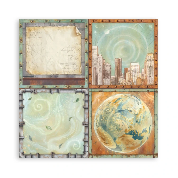 Zestaw papierów jednostronnych do scrapbookingu 20x20 A New Beginning 22 arkusze SBBSXB23 Stamperia