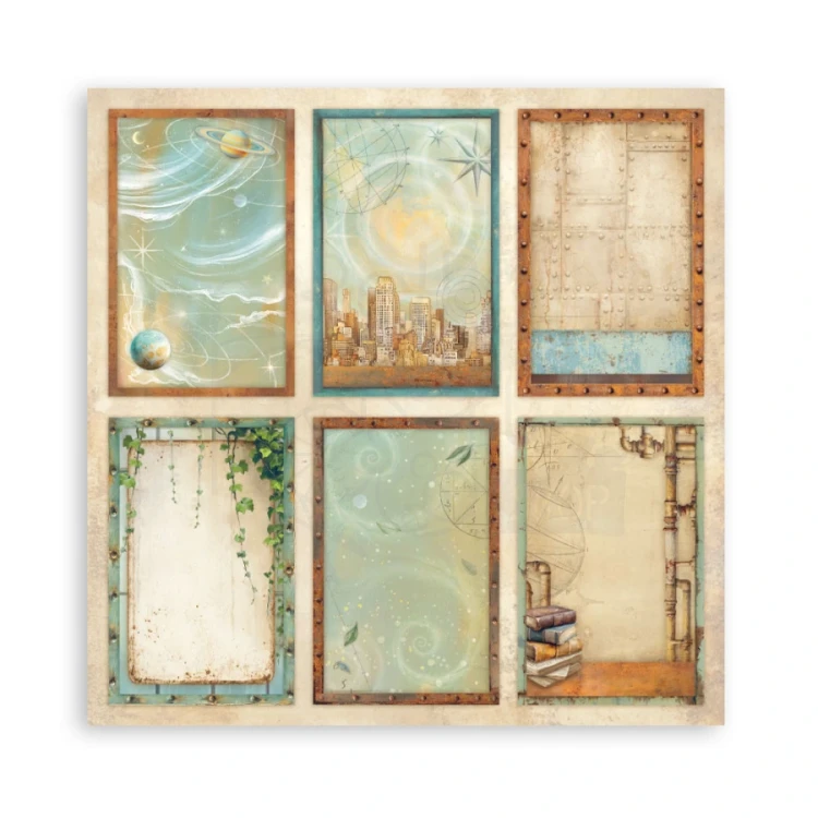 Zestaw papierów jednostronnych do scrapbookingu 20x20 A New Beginning 22 arkusze SBBSXB23 Stamperia