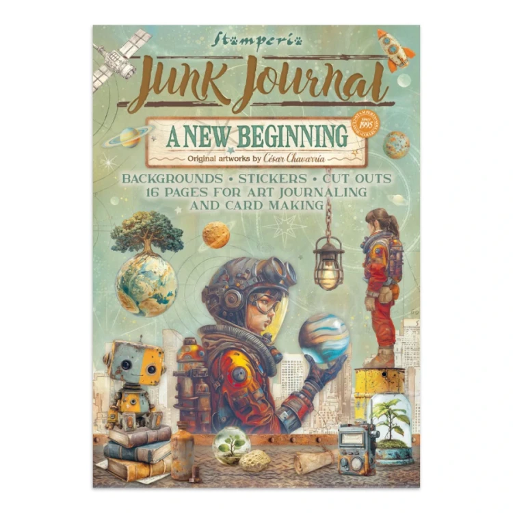 Junk Journal A New Beginning 16 kart SBJK16 Stamperia