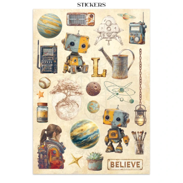 Junk Journal A New Beginning 16 kart SBJK16 Stamperia