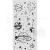 Szablon maska 12x25cm A New Beginning Planetarium KSTDL156 Stamperia