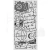 Szablon maska 12x25cm A New Beginning Notki KSTDL154 Stamperia