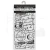 Szablon maska 12x25cm A New Beginning Notki KSTDL154 Stamperia
