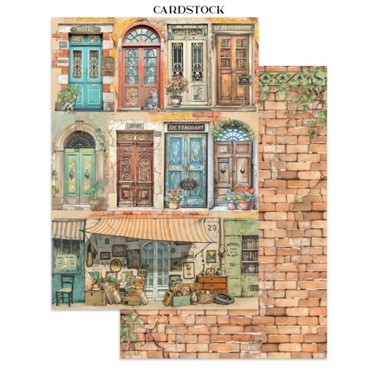 Junk Journal Art of Travelling 16 kart SBJK18 Stamperia