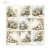 Papier do scrapbookingu 30x30 Wielkanoc - zające retro SL1985 ITD Collection
