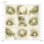 Papier do scrapbookingu 30x30 Wiosna - wianki ptaki i gniazda retro SL1987 ITD Collection