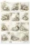 Papier ryżowy do decoupage A3 Wielkanoc - zające retro R1632L ITD Collection