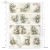 Papier ryżowy do decoupage A3 Wielkanoc - ptaki i zające retro R1633L ITD Collection