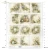 Papier ryżowy do decoupage A3 Wiosna - wianki kwiaty i okna retro R1634L ITD Collection