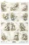 Papier ryżowy do decoupage A4 Wielkanoc - ptaki i zające retro R2794 ITD Collection