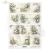 Papier ryżowy do decoupage A4 Wielkanoc - ptaki i zające retro R2794 ITD Collection