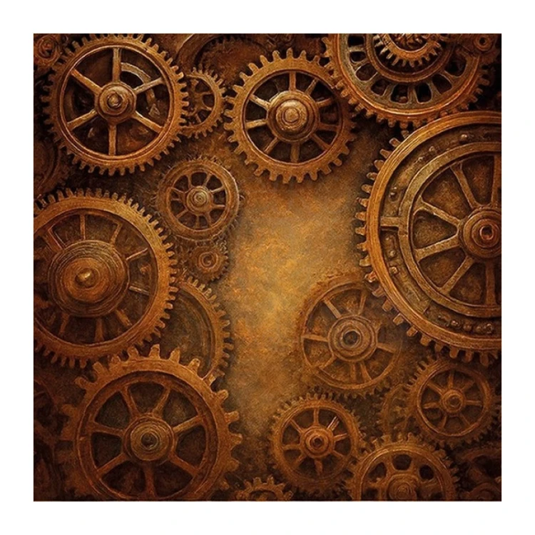 Zestaw papierów do scrapbookingu 20x20 Steampunk 18 arkuszy BBPP10031 Find it Trading