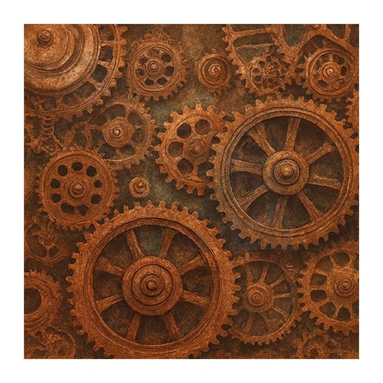 Zestaw papierów do scrapbookingu 20x20 Steampunk 18 arkuszy BBPP10031 Find it Trading